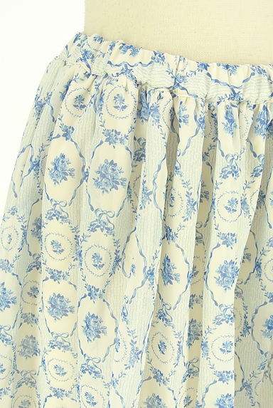 axes femme（アクシーズファム）の古着「花柄ミディシフォンスカート（スカート）」大画像４へ