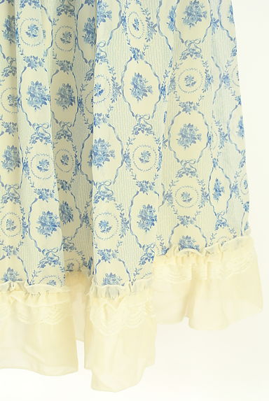 axes femme（アクシーズファム）の古着「花柄ミディシフォンスカート（スカート）」大画像５へ