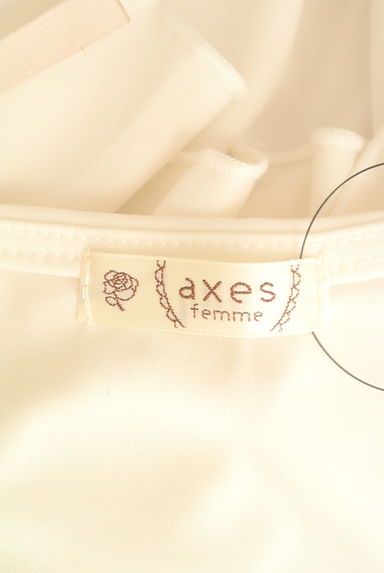 axes femme（アクシーズファム）の古着「ティアードフリル袖ブラウス（カットソー・プルオーバー）」大画像６へ
