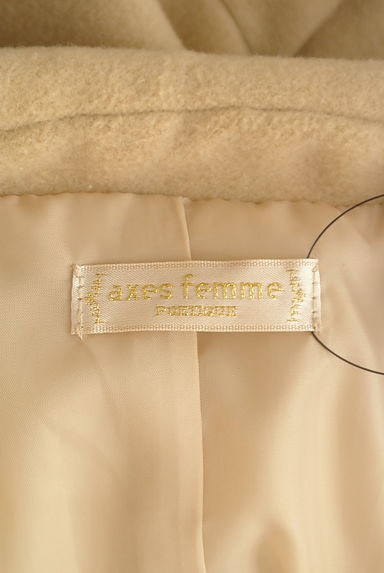 axes femme（アクシーズファム）の古着「パイピングステンカラーロングコート（コート）」大画像６へ