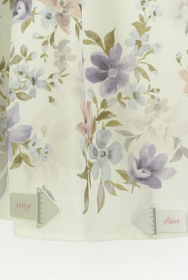 LAISSE PASSE（レッセパッセ）の古着「花柄ミモレスカート（ロングスカート・マキシスカート）」大画像５へ