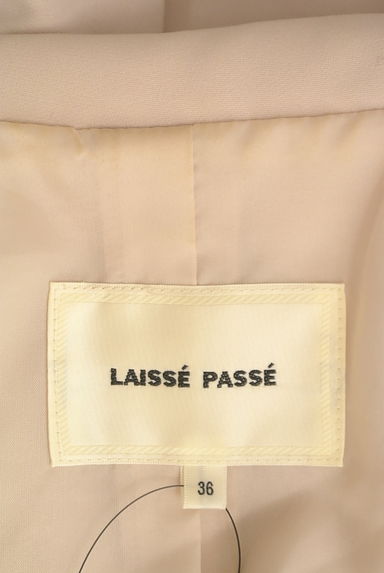 LAISSE PASSE（レッセパッセ）の古着「バックフリルショートトレンチコート（トレンチコート）」大画像６へ