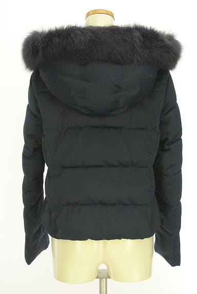 LAISSE PASSE（レッセパッセ）の古着「ファー付きフード中綿ショートコート（コート）」大画像２へ
