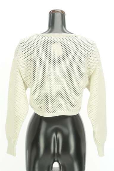 PROPORTION BODY DRESSING（プロポーションボディ ドレッシング）の古着「メッシュニットカーディガン（カーディガン・ボレロ）」大画像２へ