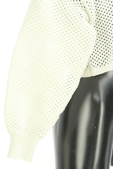 PROPORTION BODY DRESSING（プロポーションボディ ドレッシング）の古着「メッシュニットカーディガン（カーディガン・ボレロ）」大画像５へ