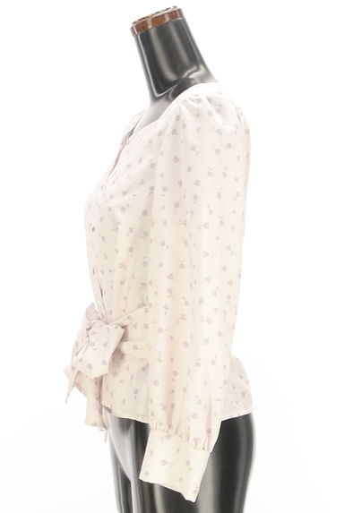 PROPORTION BODY DRESSING（プロポーションボディ ドレッシング）の古着「ベルト付き花柄ブラウス（ブラウス）」大画像３へ