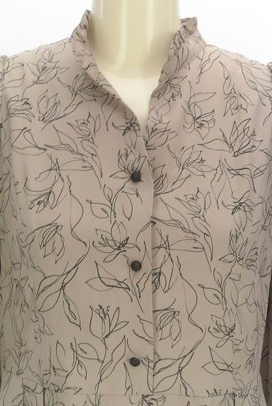 La boutique BonBon（ラブティックボンボン）の古着「花柄ロングシフォンワンピース（ワンピース・チュニック）」大画像４へ