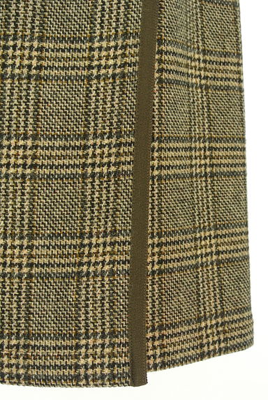 Traditional Weatherwear（トラディショナルウェザーウェア）の古着「膝下丈チェック柄起毛ラップスカート（スカート）」大画像５へ
