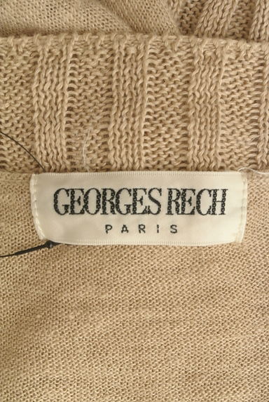 GEORGES RECH（ジョルジュレッシュ）の古着「七分袖シアーリネンニットトップス（ニット）」大画像６へ