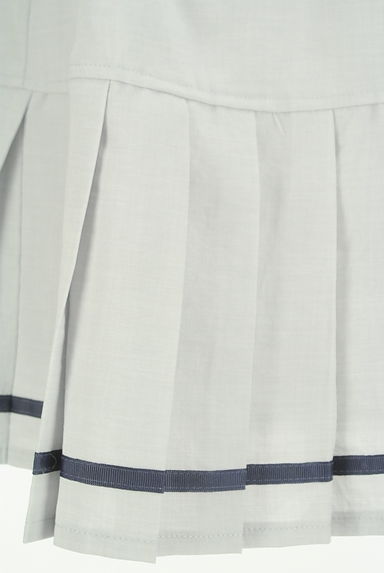 axes femme（アクシーズファム）の古着「サスペンダー付き膝丈プリーツスカート（スカート）」大画像５へ