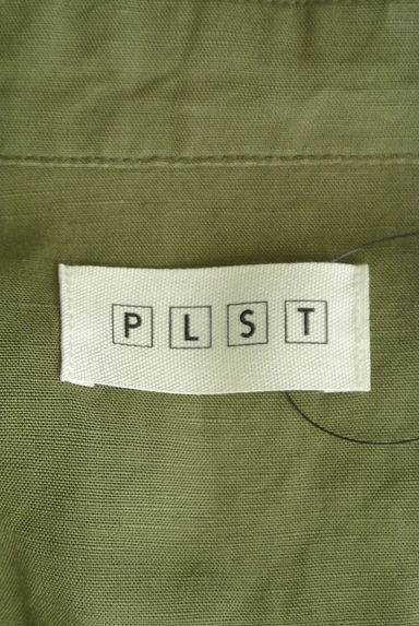 PLST（プラステ）の古着「リネン混ミリタリージャケット（ジャケット）」大画像６へ