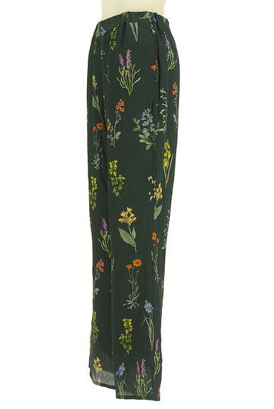 MOUSSY（マウジー）の古着「花柄楊柳セミワイドパンツ（パンツ）」大画像３へ