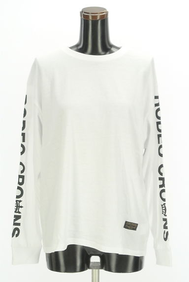 RODEO CROWNS（ロデオクラウン）の古着「国旗ワッペンサイドロゴＴシャツ（Ｔシャツ）」大画像１へ