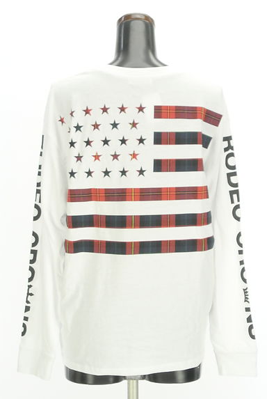 RODEO CROWNS（ロデオクラウン）の古着「国旗ワッペンサイドロゴＴシャツ（Ｔシャツ）」大画像２へ