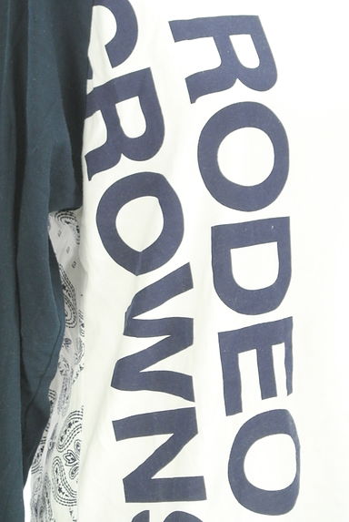 RODEO CROWNS（ロデオクラウン）の古着「バックペイズリー柄ラグランＴシャツ（Ｔシャツ）」大画像４へ