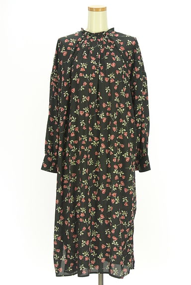 axes femme（アクシーズファム）の古着「ニットベスト付きシフォンロングワンピース（ワンピース・チュニック）」大画像５へ