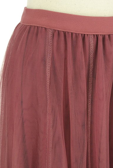 axes femme（アクシーズファム）の古着「チュールロングスカート（ロングスカート・マキシスカート）」大画像４へ