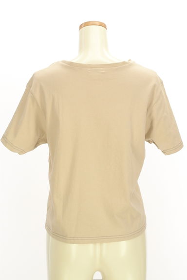 axes femme（アクシーズファム）の古着「クロップドロゴプリントＴシャツ（Ｔシャツ）」大画像２へ