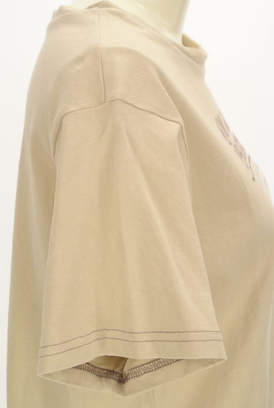 axes femme（アクシーズファム）の古着「クロップドロゴプリントＴシャツ（Ｔシャツ）」大画像５へ