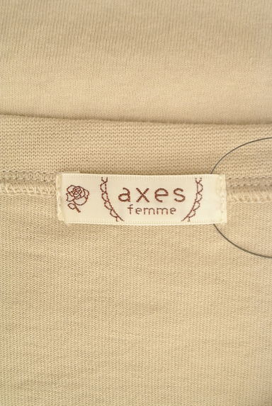 axes femme（アクシーズファム）の古着「クロップドロゴプリントＴシャツ（Ｔシャツ）」大画像６へ