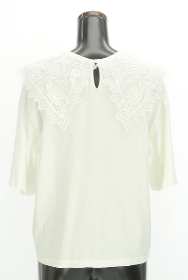 axes femme（アクシーズファム）の古着「レース襟プリントＴシャツ（Ｔシャツ）」大画像２へ