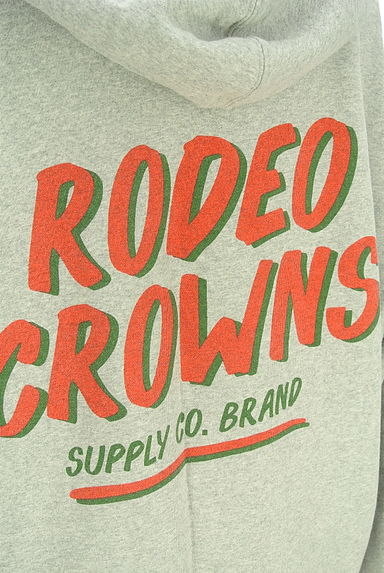 RODEO CROWNS（ロデオクラウン）の古着「バックロゴスウェットパーカー（スウェット・パーカー）」大画像５へ