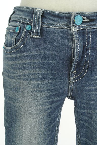 RODEO CROWNS（ロデオクラウン）の古着「ウォッシュド加工スキニーデニム（デニムパンツ）」大画像４へ
