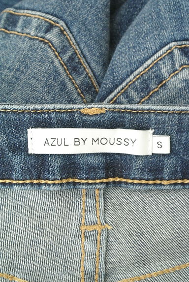MOUSSY（マウジー）の古着「ダメージ加工スキニーデニムパンツ（デニムパンツ）」大画像６へ