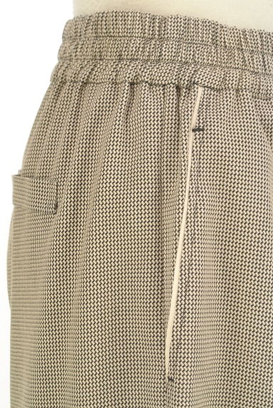 MAKELET LYON（メイクレットリヨン）の古着「サイドスリットクロップドワイドパンツ（パンツ）」大画像４へ