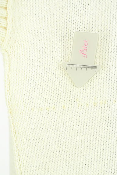 Spick and Span（スピック＆スパン）の古着「オーバーサイズニットベスト（ニット）」大画像５へ