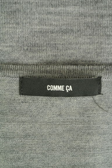 COMME CA（コムサ）の古着「フリルネックニットトップス（ニット）」大画像６へ