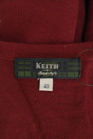 KEITH（キース）の古着「ワンポイント刺繍ニットカーディガン（カーディガン・ボレロ）」大画像６へ