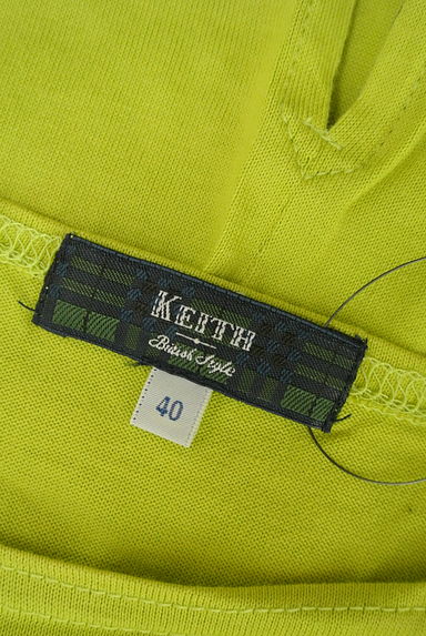 KEITH（キース）の古着「ワンポイント刺繍Ｔシャツ（Ｔシャツ）」大画像６へ