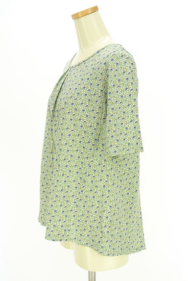 KEITH（キース）の古着「花柄タックＴシャツ（Ｔシャツ）」大画像３へ