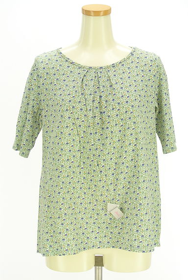 KEITH（キース）の古着「花柄タックＴシャツ（Ｔシャツ）」大画像４へ