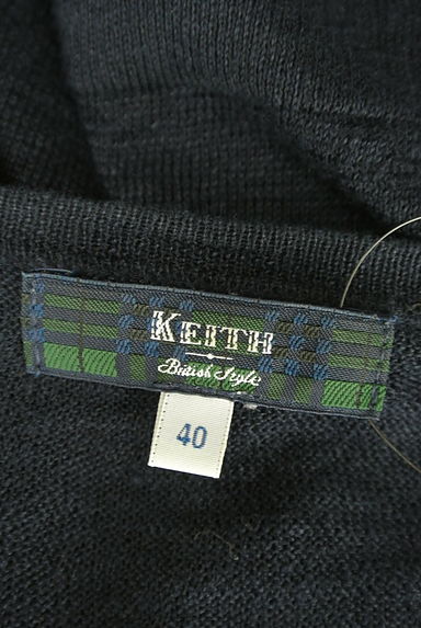 KEITH（キース）の古着「リネンニットカーディガン（カーディガン・ボレロ）」大画像６へ