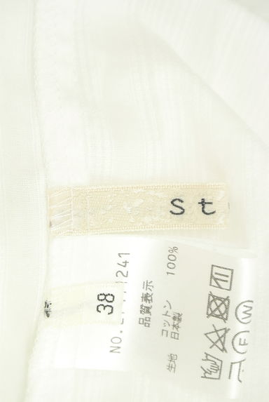 Stola.（ストラ）の古着「キーネックシアーカットソー（カットソー・プルオーバー）」大画像６へ