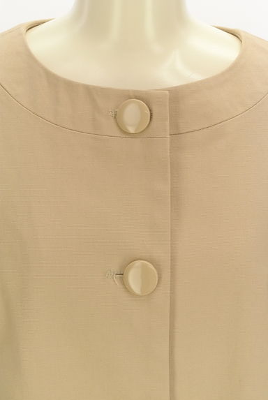 Couture Brooch（クチュールブローチ）の古着「リボンベルスリーブノーカラーロングコート（コート）」大画像４へ