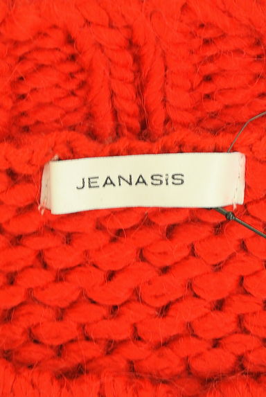JEANASiS（ジーナシス）の古着「ボリューム袖ショートニットトップス（セーター）」大画像６へ