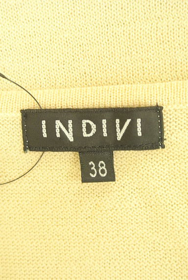 INDIVI（インディヴィ）の古着「五分袖ラメニットトップス（ニット）」大画像６へ