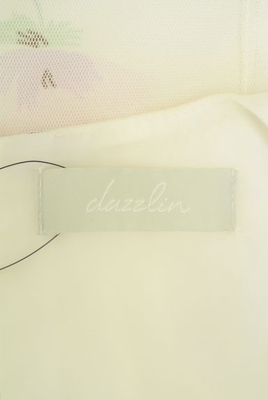 dazzlin（ダズリン）の古着「花柄×チュール膝下ワンピース（ワンピース・チュニック）」大画像６へ