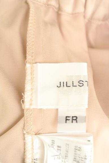 JILL by JILLSTUART（ジルバイジルスチュアート）の古着「花柄サテン切替膝丈ワンピース（ワンピース・チュニック）」大画像６へ