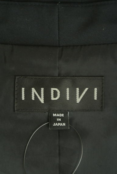 INDIVI（インディヴィ）の古着「ワンボタンノーカラージャケット（ジャケット）」大画像６へ