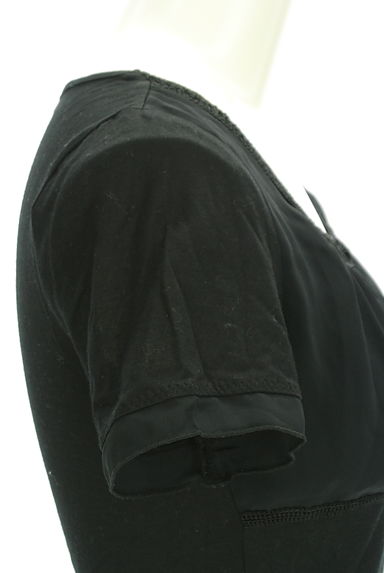 MICHEL KLEIN（ミッシェルクラン）の古着「シフォン切替カットソー（カットソー・プルオーバー）」大画像５へ