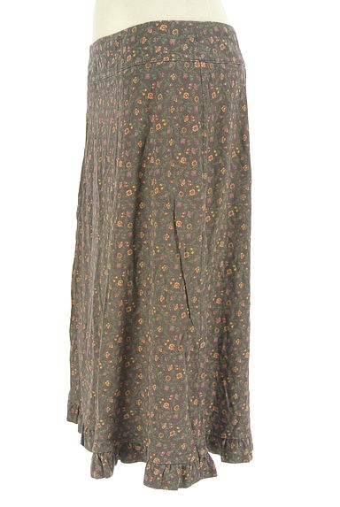 Laura Ashley（ローラアシュレイ）の古着「小花柄裾フリルミディスカート（スカート）」大画像３へ