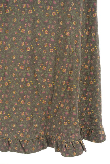 Laura Ashley（ローラアシュレイ）の古着「小花柄裾フリルミディスカート（スカート）」大画像４へ
