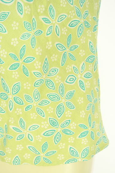 Laura Ashley（ローラアシュレイ）の古着「フラワーリネンプルオーバー（カットソー・プルオーバー）」大画像５へ