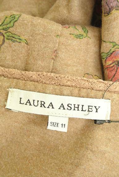 Laura Ashley（ローラアシュレイ）の古着「花柄Ｖネックコットンワンピース（ワンピース・チュニック）」大画像６へ