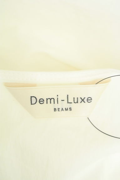 BEAMS Women's（ビームス　ウーマン）の古着「コクーン七分袖白ブラウス（カットソー・プルオーバー）」大画像６へ