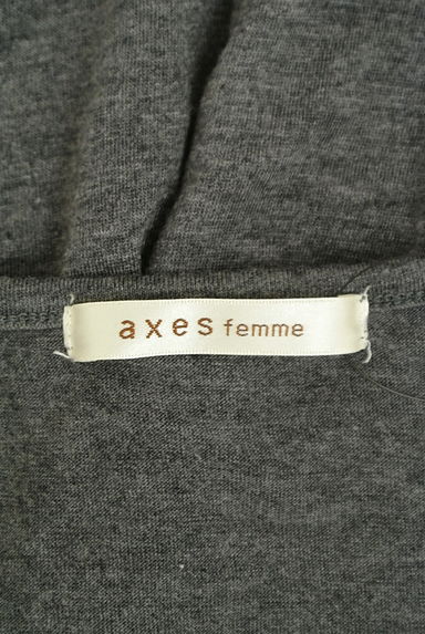 axes femme（アクシーズファム）の古着「レース切替スクエアネックプルオーバー（カットソー・プルオーバー）」大画像６へ